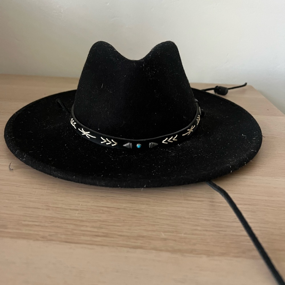 Stetson Hat, Size Small, Black